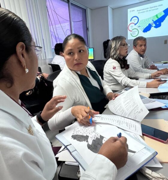 ANALIZAN AVANCES DE COBERTURA DE VACUNACIÓN UNIVERSAL EN CIUDAD DEL CARMEN