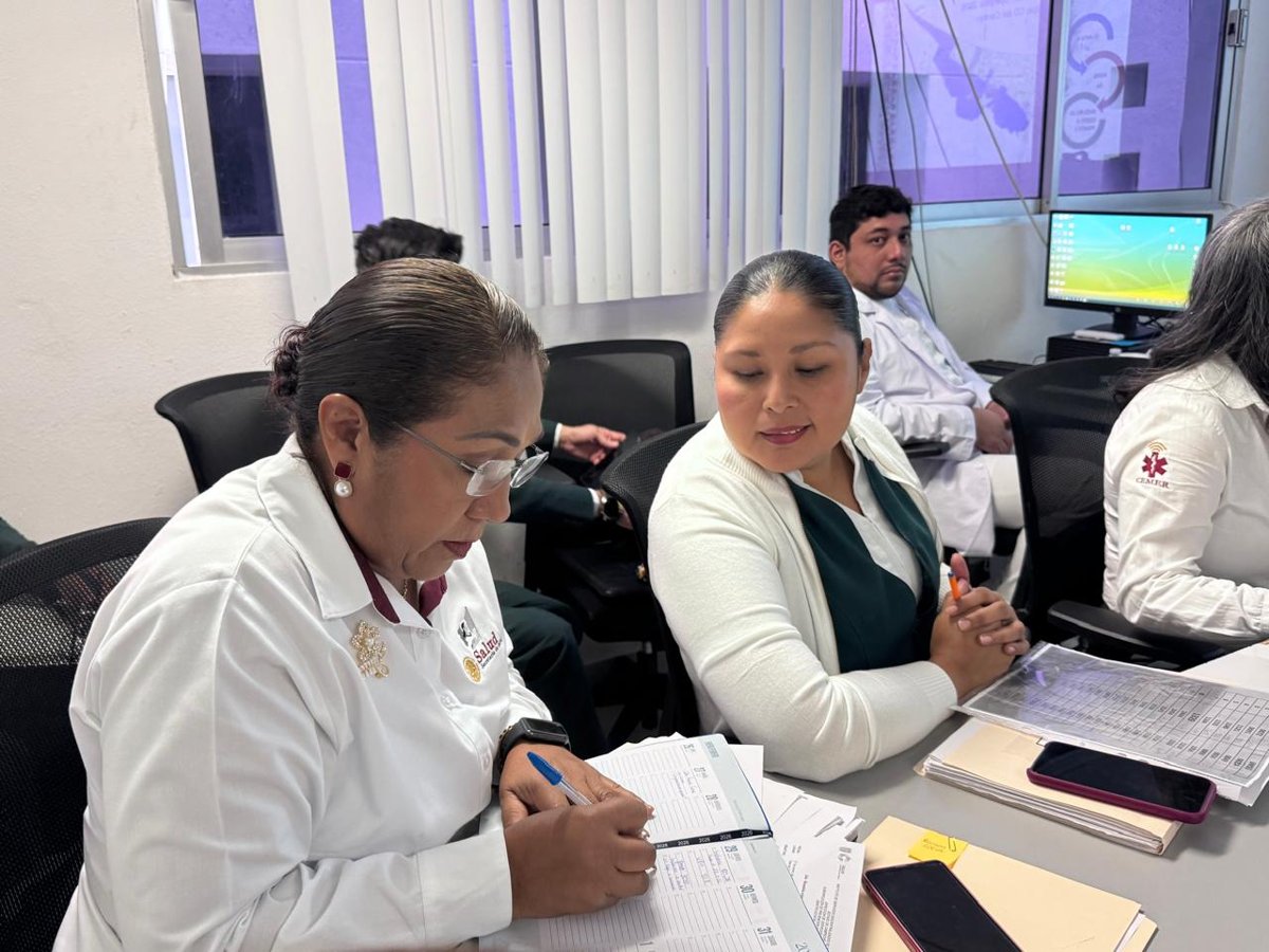 ANALIZAN AVANCES DE COBERTURA DE VACUNACIÓN UNIVERSAL EN CIUDAD DEL CARMEN