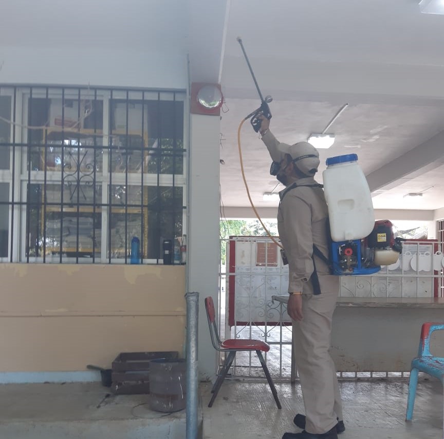 CON ROCIADO EN SITIOS CON MAYOR DENSIDAD DEL MOSCO AEDES AEGYPTI PROTEGEN DEL DENGUE A LA POBLACIÓN