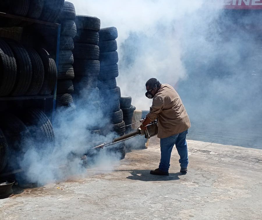 45 MIL HECTÁREAS NEBULIZADAS DEL TERRITORIO CAMPECHANO PARA PREVENIR EL DENGUE
