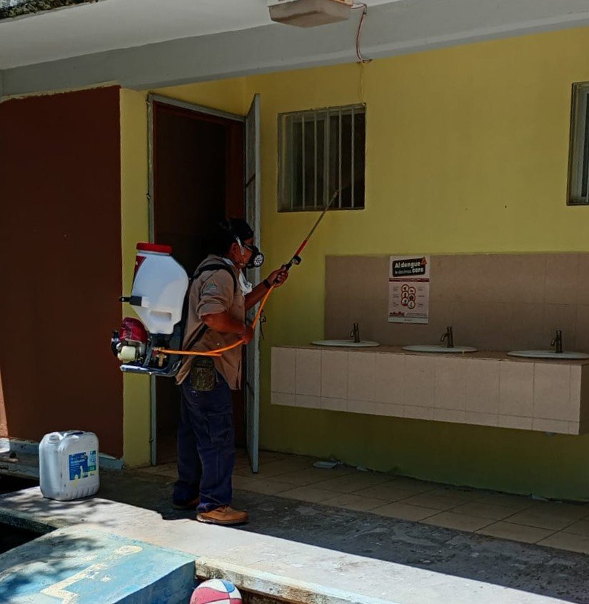 45 MIL HECTÁREAS NEBULIZADAS DEL TERRITORIO CAMPECHANO PARA PREVENIR EL DENGUE