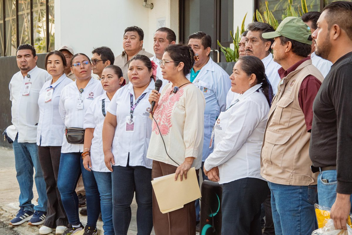 PARTEN BRIGADAS MÉDICAS EN APOYO A DAMNIFICADOS DE VERACRUZ, HIDALGO Y QUERÉTARO
