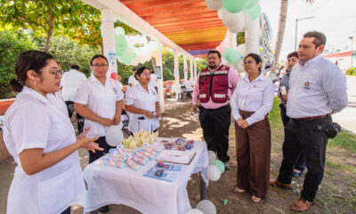 LLEVAN SALUD EN TU BARRIO A LA COLONIA TIERRA Y LIBERTAD DE CD DEL CARMEN