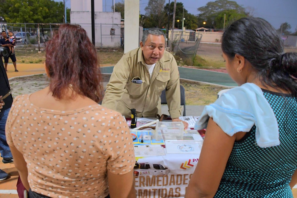 BENEFICIAN A POBLACIÓN DE CHEMBLÁS CON SALUD EN TU BARRIO