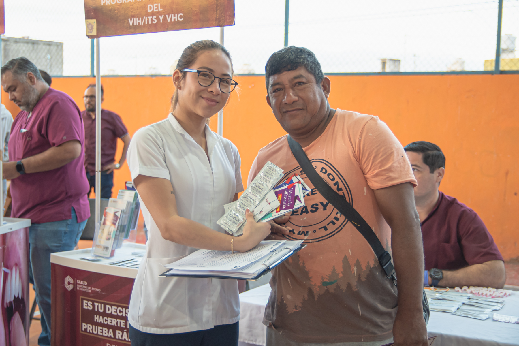PROTEGEN MIL A 898 CAMPECHANOS CON SALUD EN TU BARRIO