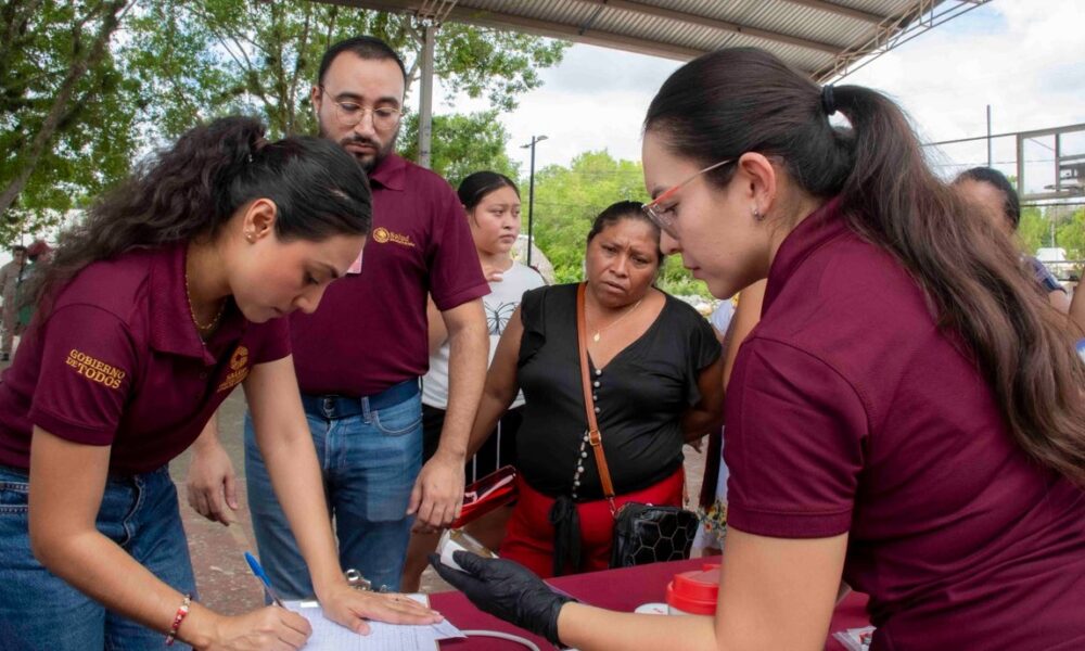ACERCAN SERVICIOS GRATUITOS DE SALUD EN TU BARRIO A POCBOC, HECELCHAKÁN