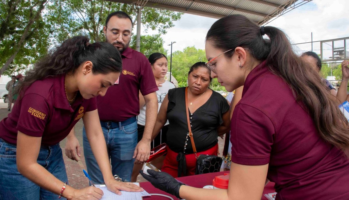 ACERCAN SERVICIOS GRATUITOS DE SALUD EN TU BARRIO A POCBOC, HECELCHAKÁN