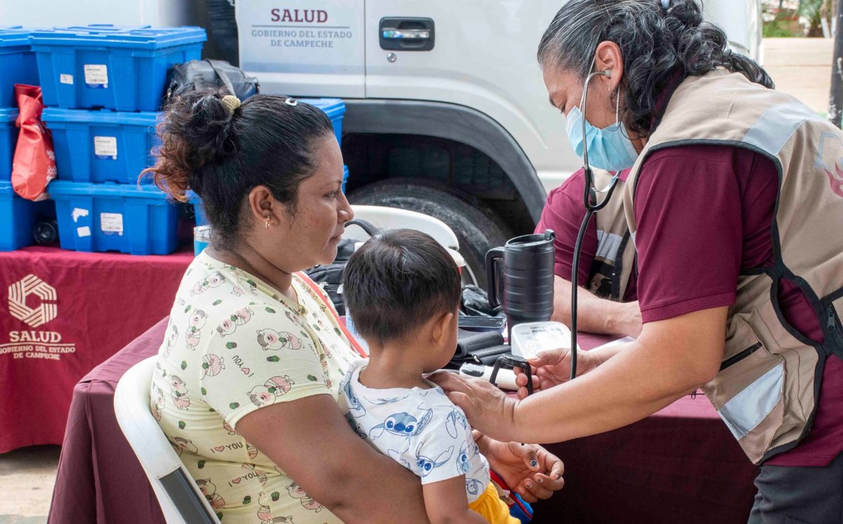 ACERCAN SERVICIOS GRATUITOS DE SALUD EN TU BARRIO A POCBOC, HECELCHAKÁN