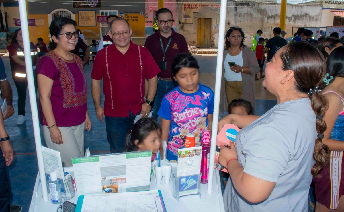 REFUERZAN COBERTURA MÉDICA EN BACABCHÉN CON SALUD EN TU BARRIO