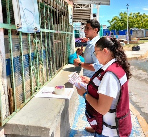 MANTIENEN ACCIONES DE SALUD EN TU BARRIO EN MUNICIPIO DE CARMEN