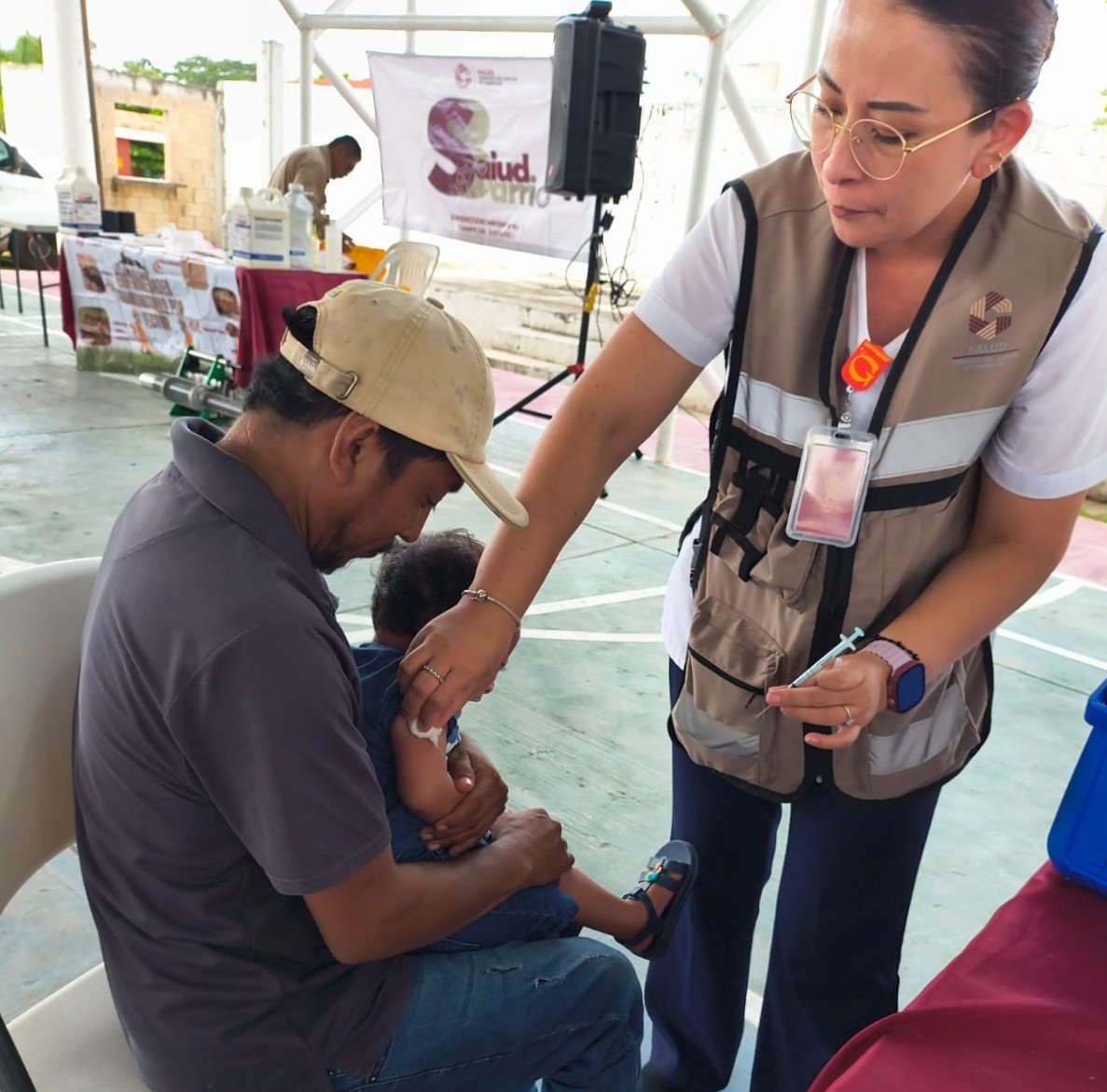 ACERCAN SERVICIOS DE SALUD A HABITANTES DE FELIPE CARRILLO PUERTO, CHAMPOTÓN