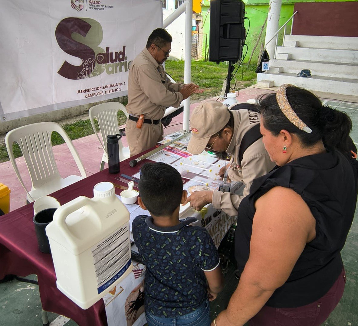 ACERCAN SERVICIOS DE SALUD A HABITANTES DE FELIPE CARRILLO PUERTO, CHAMPOTÓN
