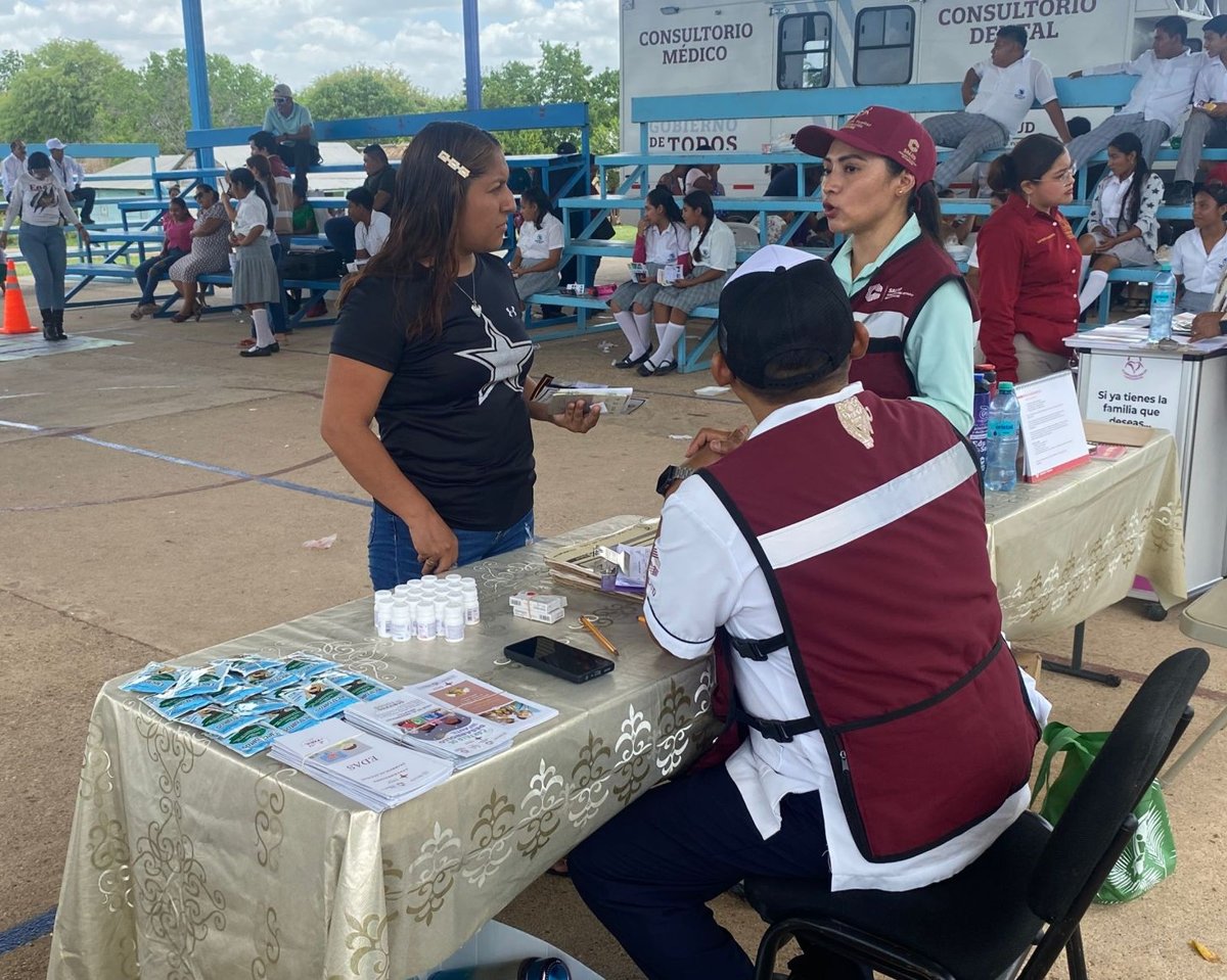 PARTICIPAN HABITANTES DE “MIGUEL DE LA MADRID” , EN SALUD EN TU BARRIO