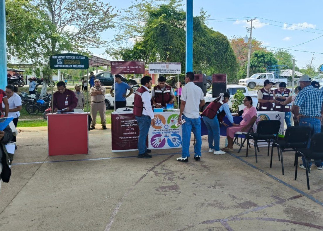 PARTICIPAN HABITANTES DE “MIGUEL DE LA MADRID” , EN SALUD EN TU BARRIO