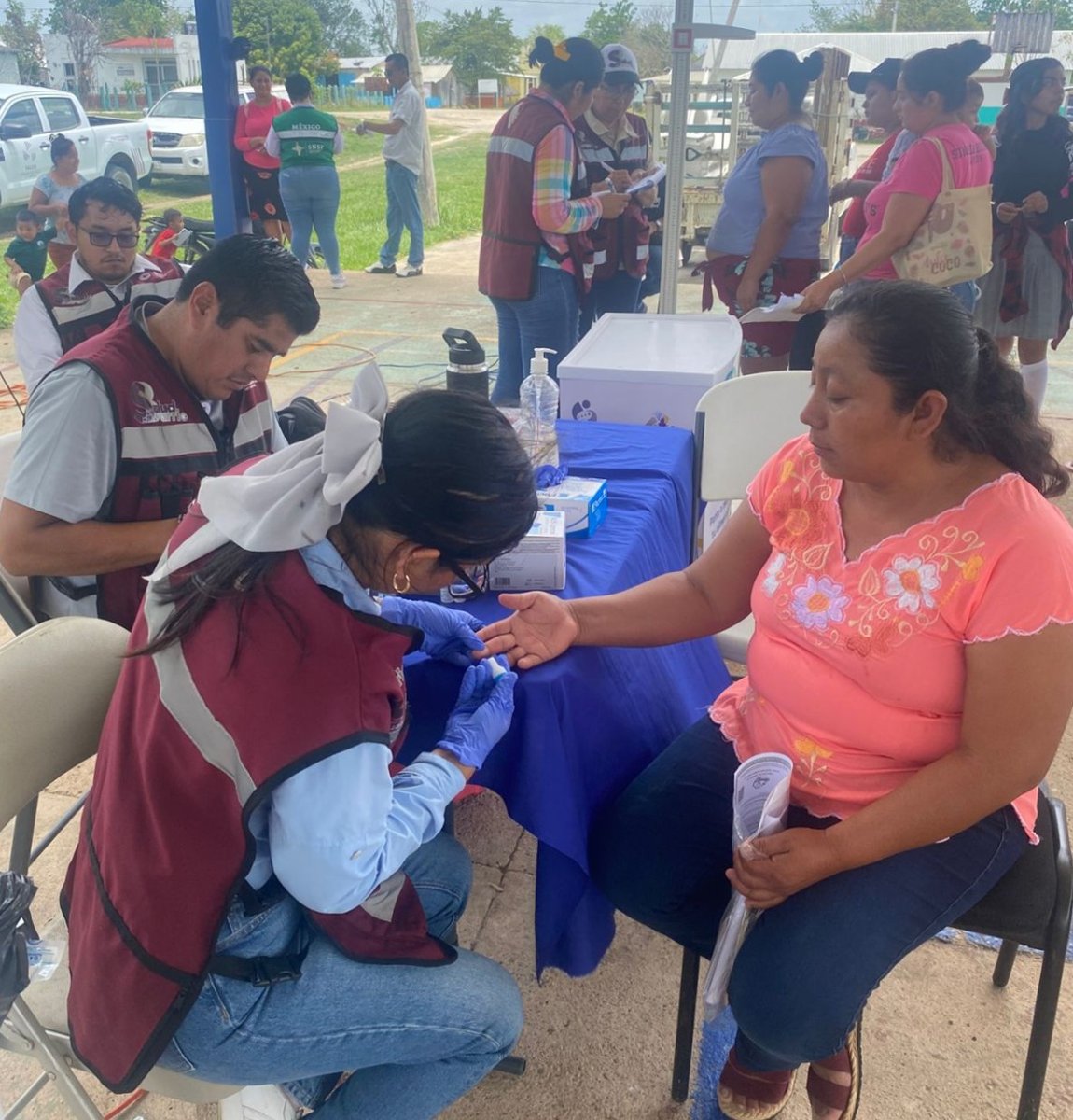 PARTICIPAN HABITANTES DE “MIGUEL DE LA MADRID” , EN SALUD EN TU BARRIO