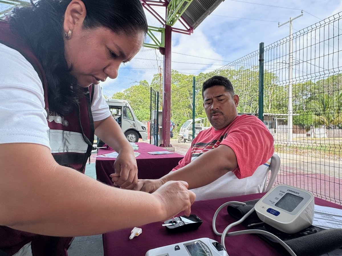FOMENTAN PREVENCIÓN DE ENFERMEDADES EN NUEVO CAMPECHITO CON SALUD EN TU BARRIO