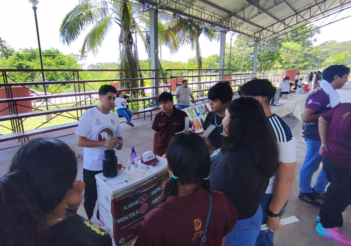 SERVICIOS GRATUITOS DE SALUD EN TU BARRIO EN EL TECNOLÓGICO DE ESCÁRCEGA