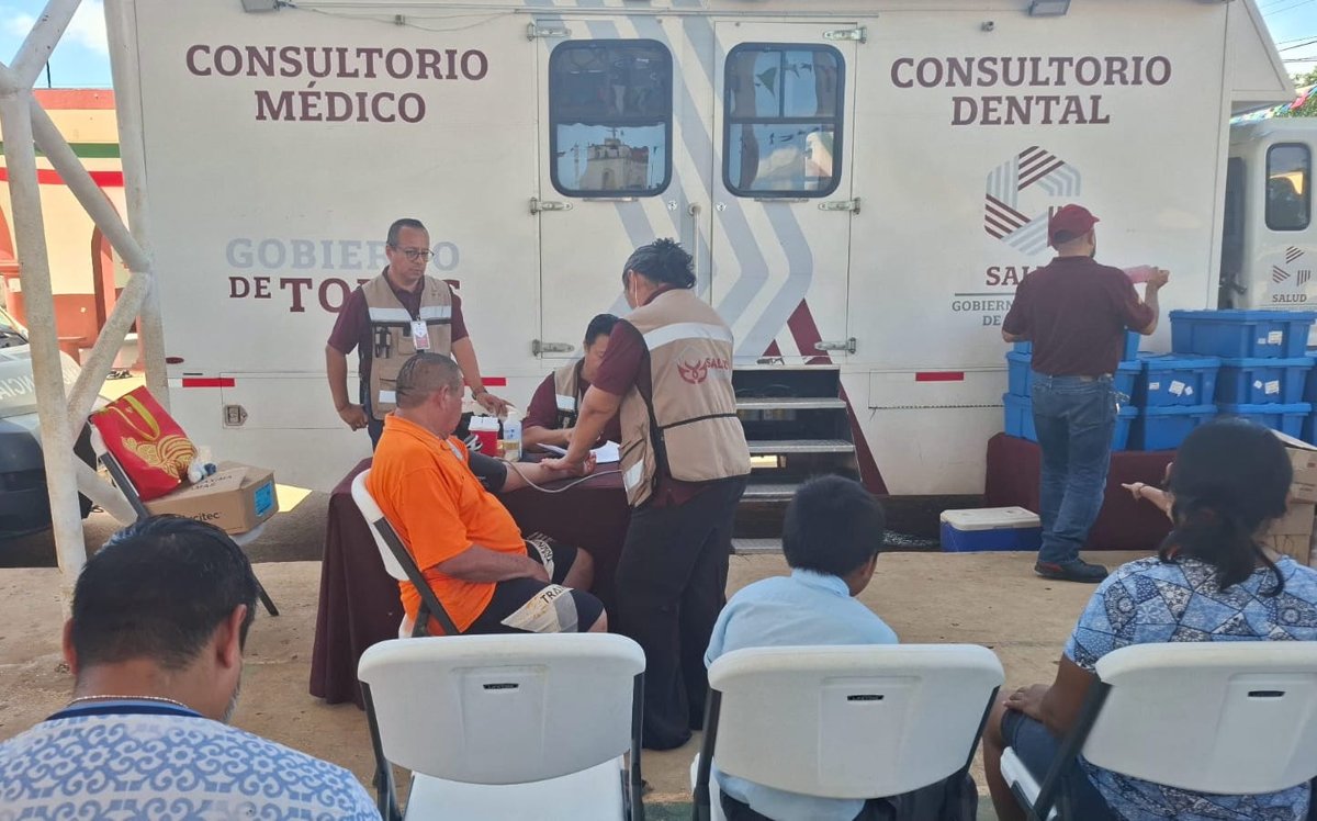 BENEFICIAN A HABITANTES DE TINÚN CON JORNADA DE DETECCIONES GRATUITAS DE ENFERMEDADES