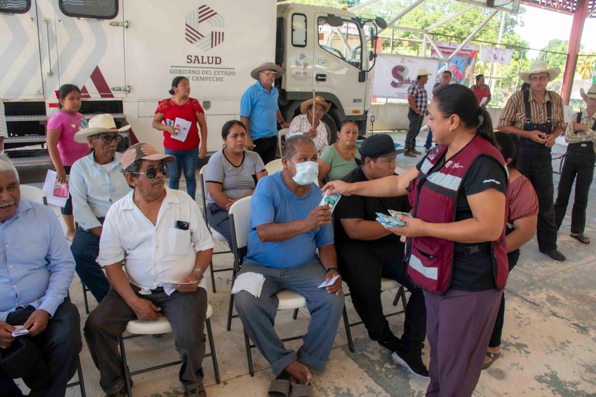 BENEFICIAN A FAMILIAS DE YOHALTÚN CON SERVICIOS GRATUITOS DE SALUD EN TU BARRIO