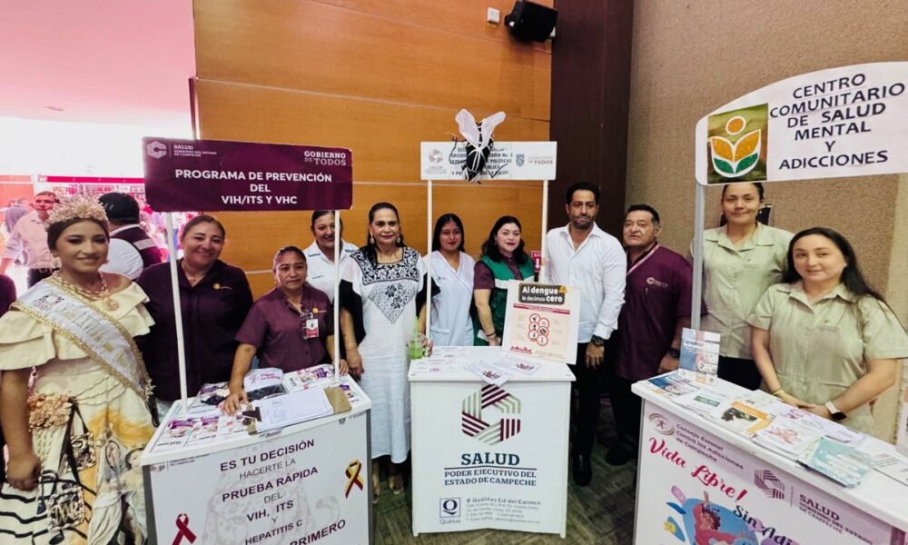 PROTEGEN SALUD DE LA POBLACIÓN DURANTE LA FERIA DEL CARMEN