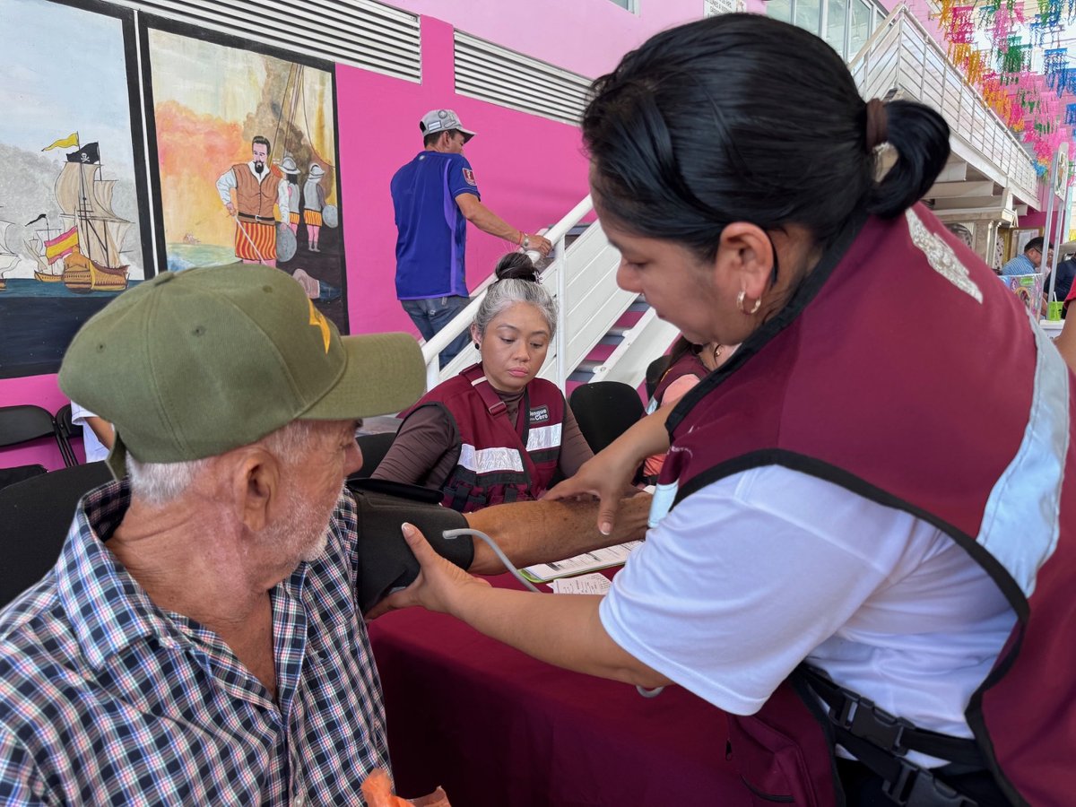 LLEGA SALUD EN TU BARRIO AL MERCADO PÚBLICO MUNICIPAL DE CIUDAD DEL CARMEN
