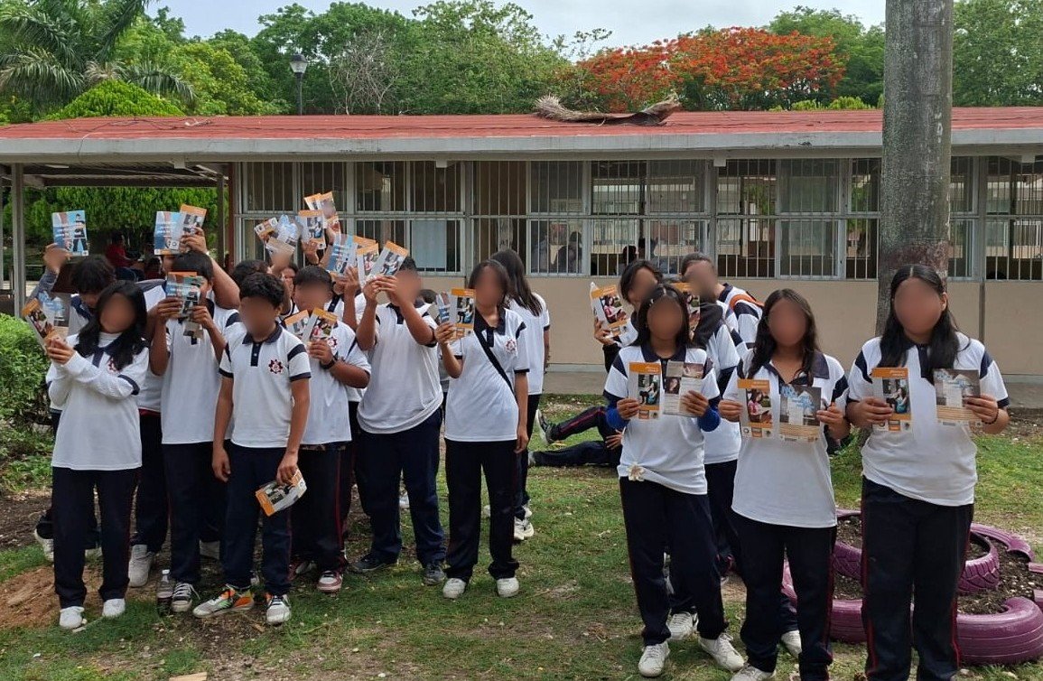 REFUERZAN PREVENCIÓN DE ADICCIONES EN SECUNDARIAS DE ESCÁRCEGA