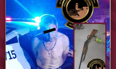 MASCULINO DETENIDO EN LA COLONIA SINAI