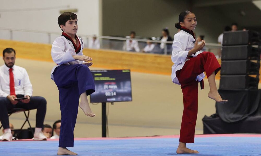 UN ORO, UNA PLATA Y DOS BRONCES PARA CAMPECHE AL INICIAR LOS NACIONALES DE TAE KWON DO