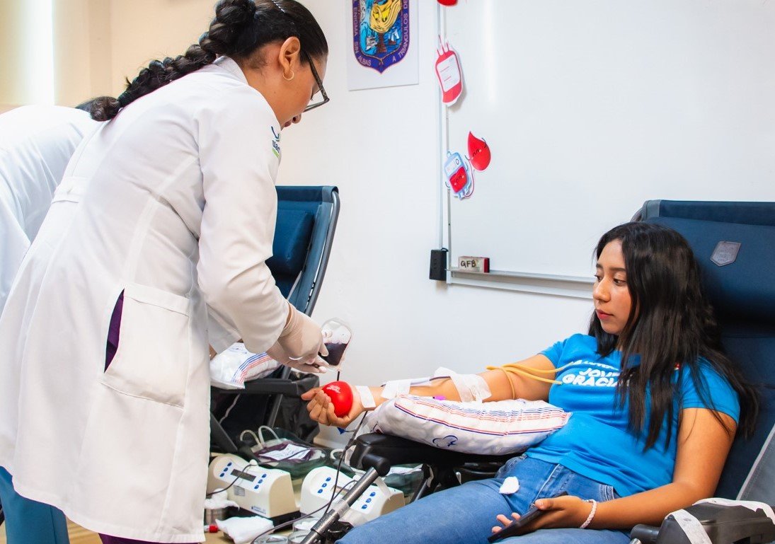 DONAR SANGRE EN EL CETS CAMPECHE ES GRATUITO; EXHORTAN A DENUNCIAR ESTAFAS