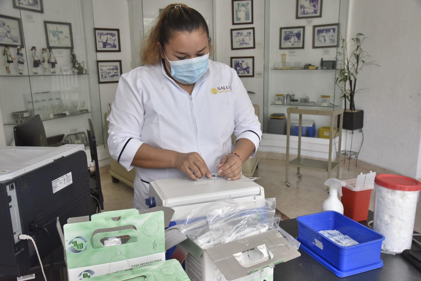 EXHORTA SALUD A COMPLETAR ESQUEMAS DE VACUNACIÓN CONTRA EL COVID-19