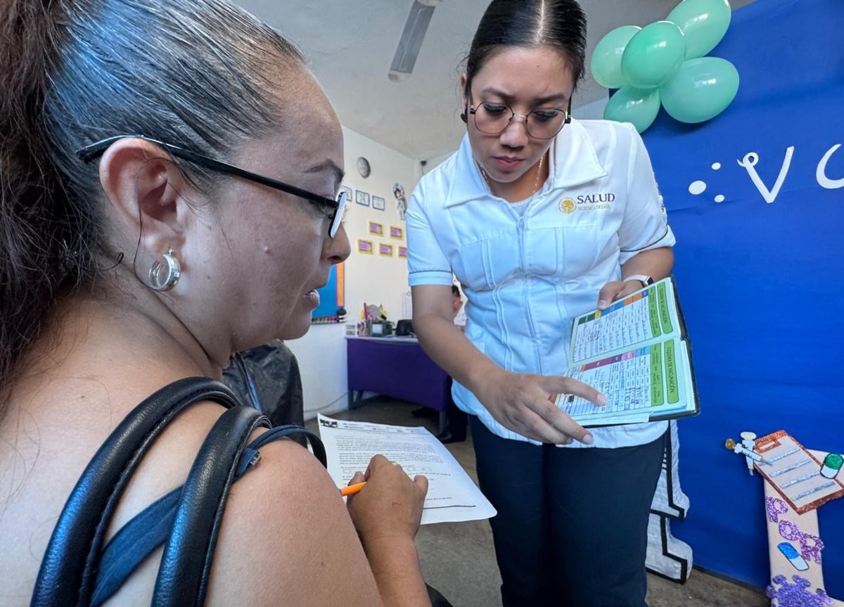 INTENSIFICAN ACCIONES DE VACUNACIÓN CONTRA EL VPH EN CARMEN