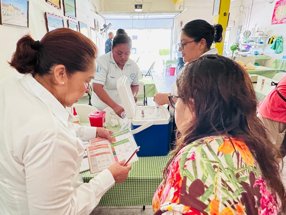 INTENSIFICAN VACUNACIÓN CONTRA EL SARAMPIÓN, DIFTERIA Y TOS FERINA EN CIUDAD DEL CARMEN