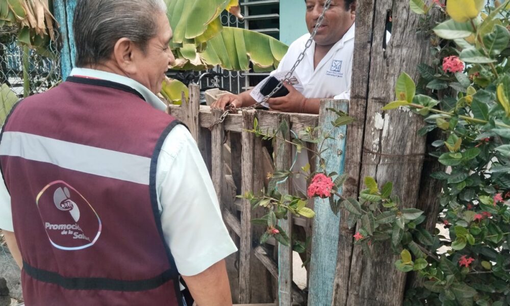 CONCIENTIZAN A CAMPECHANOS PARA PREVENIR EL DENGUE